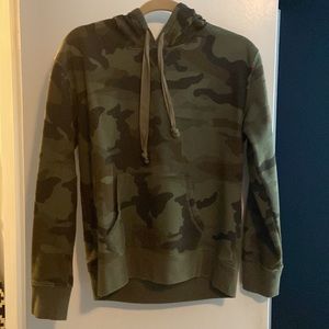 JCrew camo hoodie